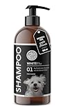 Annimally White Plus Shampoo - Natürliches Hundeshampoo für weißes Fell mit...