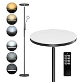Anten Deckenfluter LED Dimmbar København | 30W Stehlampe LED & 5W Leselampe |...