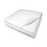 medisana HU 662 Wärmeunterbett 150 x 80 cm, Heizdecke mit Abschaltautomatik und...