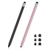 Tablet Stift MEKO 2 Pack Touchscreen Stift 2 in 1 Gummi Stylus Touch Pen für...