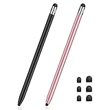 Tablet Stift MEKO 2 Pack Touchscreen Stift 2 in 1 Gummi Stylus Touch Pen für...