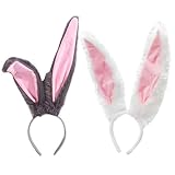xianshi Hasenohren Haarreif,2 Pcs Hasenohren,Hasenohren Kostüm,Hasenkostüm...