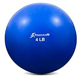 ProsourceFit Weighted Toning Exercise Balls for Pilates, Yoga, Strength Training...