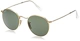 Ray-Ban Unisex Rb 3447 Sonnenbrille, Gold (Gestell: Gold Glas: Grün 001), Small...