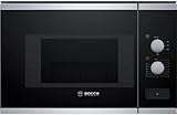 Bosch BFL520MS0 Einbau-Mikrowelle, Kombigerät, 20 l, 800 W, Schwarz, Edelstahl...