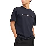 Jack & Jones Herren Jjestar Jj Tee Noos T-Shirt, Dark Navy, XL EU