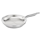 Tefal E49204 Virtuoso Bratpfanne unbeschichtet 24 cm, Edelstahl