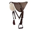 Brama West Reitpad - Bareback Pad Set mit Steigbügel, Steigbügelriemen &...