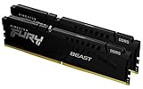 Kingston FURY Beast Schwarz DDR5 16GB (2x8GB) 5200MT/s CL40 DIMM Desktop Gaming...