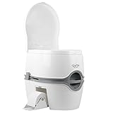 Thetford 92820 Porta Potti 565P Tragbare Toilette Qube, Weiß-Grau, 448 x 388 x...