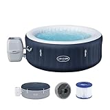 Bestway Lay-Z-SPA Energiespar-Whirlpool Miami AirJet, Ø 180 x 66 cm, 4...