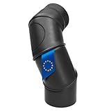 raik Rauchrohrbogen/Ofenrohrbogen Multibogen mit Tür 4-teilig 0-90° drehbar...