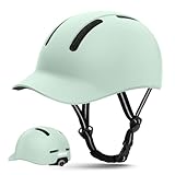 Shinmax Fahrradhelm für Damen und Herren, Einstellbarer Helm mit Visier &...