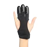 3 Finger Bogenschießen Handschuhe Fingerschutz, Bogenschießen Handschuh...