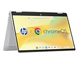 HP Chromebook x360 Laptop, 14' Touchscreen, Intel Prozessor N100, 4 GB DDR4...