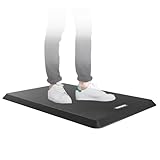 Fohfurniture Anti-Ermüdungsmatte Steharbeitsplatz 75x51x2 cm, Stehmatte mit...