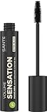 SANTE Naturkosmetik Volume Sensation Mascara Extra Schwarz, Schwarze...