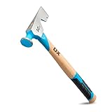 OX Tools Pro 340 g Trockenbau-Beilhammer, Combo mit TPR-Griff und Nagelabzieher,...