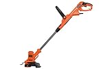 BLACK+DECKER Elektro-Rasentrimmer/Rasenkantenschneider (450W, 25 cm...