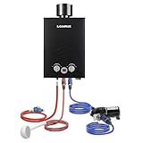 CAMPLUX 6 Liter Tankless Gasdurchlauferhitzer 50mbar, LPG Durchlauferhitzer mit...