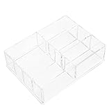 HEMOTON Transparent Acryl Kosmetikbox Aufbewahrungsregal Multifunktional...