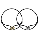 CAIHINIER 2 Stück Segeltau Damen Armband,Trinity Armband,Paar...