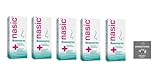 Nasic Nasenspray 15 ml für Erwachsene Set mit 5 x 15 ml inkl. einer Handcreme...