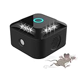 Ultraschall Mäuse und Ratten 360°, 3 Arbeitsmodi Nagetiermäuse Vertreiben...
