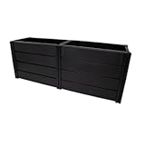 KHW | Hochwertiges Hochbeet | Demeter XL | schmal | platzsparend | 158 × 44 ×...
