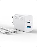 Anker 20W USB C Netzteil, Ladegerät, USB-Schnellladenetzteil, Kompatibel mit...