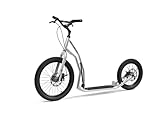YEDOO Mezeq Tretroller - bis 150 kg, mit Luftreifen 20/16 - Scooter für...