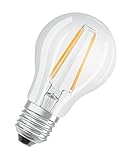 Osram LED-Lampe, Sockel: E27, Warm White, 2700 K, 7 W, Ersatz für...