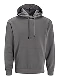 JACK & JONES Male Kapuzenpullover Einfarbig Kapuzenpullover