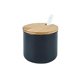 OnePine 260ml/9 oz Keramik Gewürzdosen Salztopf Keramik Zuckerdose...
