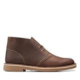 Clarks Herren Desert Boot Bushacre 3 Chukka-Stiefel, Beeswax, 47 EU
