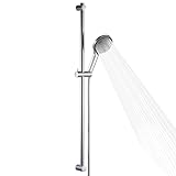 OFFO Duschstange mit Brause, Duschstange 100cm, Duschkopf mit Schlauch 1,6m,...