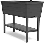 Keter Alfresco Hochbeet für Garten und Balkon, mit Bewässerungssystem,...