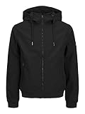 Jack & Jones Basic Hooded Softshell Jacke Herren - S