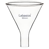 Labasics Glas Pulver Trichter, schwerer Wand Borosilikatglas kurzer Stiel...