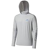 Bassdash Herren Kapuzenpullover Shirt Sonnenschutz UPF50+ UV Pullover Langarm...