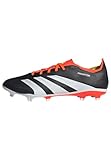 adidas Unisex Predator.3 Sneaker, Core Black/FTWR White/Solar Red, 42 2/3 EU