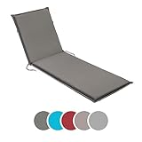 sleepling Auflage Gartenliege, Bequeme Liegenauflage, Polster Sonnenliege 190x58...