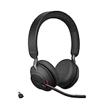 Jabra Evolve2 65 Wireless PC Headset – Noise Cancelling Microsoft Teams...