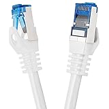 BIGtec 10m CAT.7 Patchkabel Netzwerkkabel Gigabit Patch DSL LAN Ethernet Kabel...