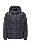 Tommy Hilfiger MIX DOWN HOODED PUFFER JACKET Gerade Herren, Blau (Desert Sky),...