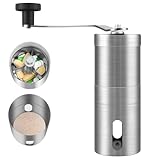 Fefod Edelstahl Tablettenmörser zum Drehen, Tablettenmörser, Pillenmörser...