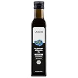 Oildem Bio Schwarzkümmelöl, Ungefiltert, 250ml, Kaltgepresst - 100% rein -...