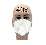 40x FFP2 Maske CE 0598 zertifiziert Atemschutzmaske schneller Versand aus...