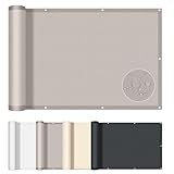 AXT SHADE Balkon Sichtschutz Wetterfest 85x300cm Balkonverkleidung...