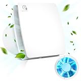 Focxoio Badlüfter 100mm mit Nachlauf und Feuchtigkeitssensor, 12W...